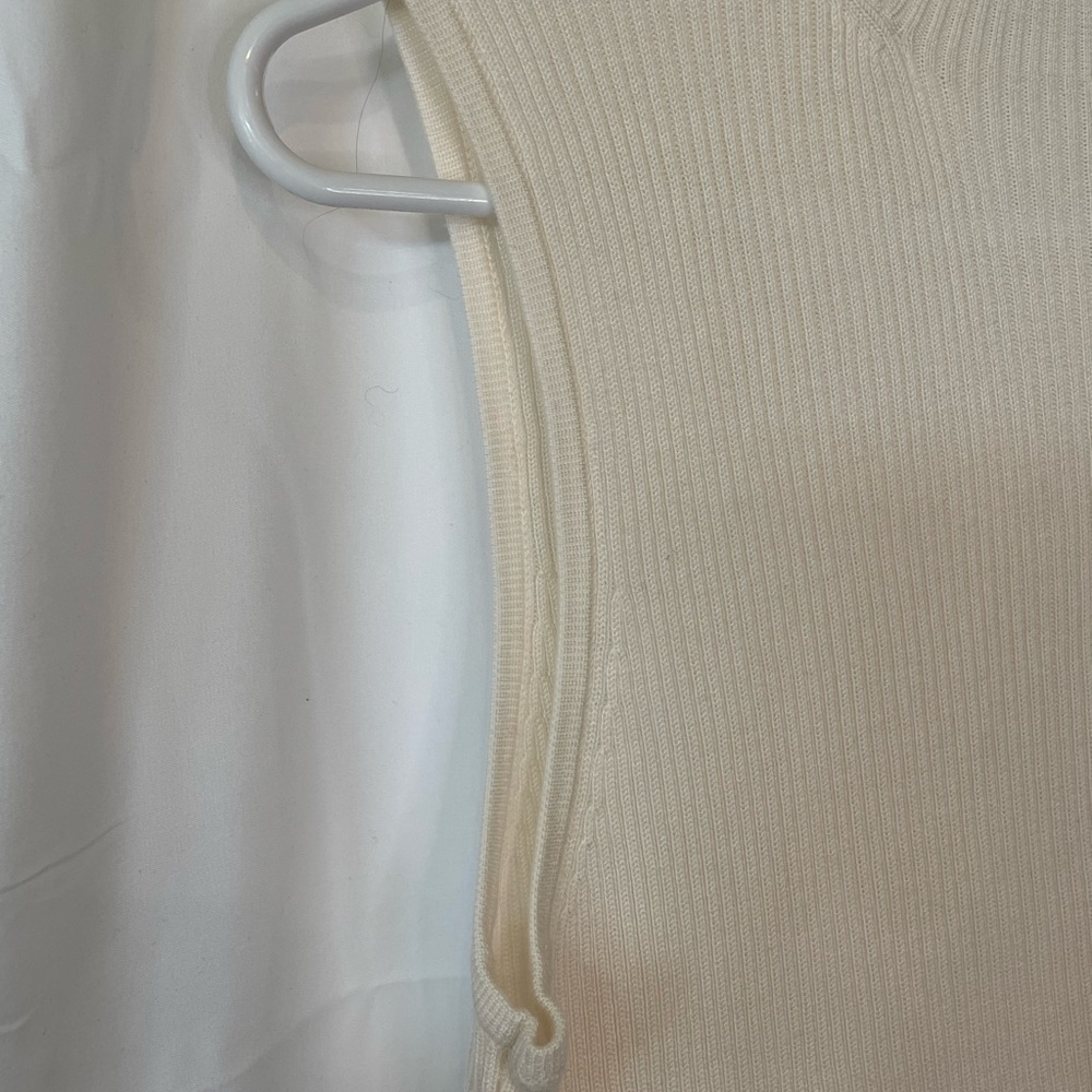 Studio Works/ Women's Mock Turtleneck sleeveless ribbed top​​​​​​​​​​​​​ - Picture 4 of 5